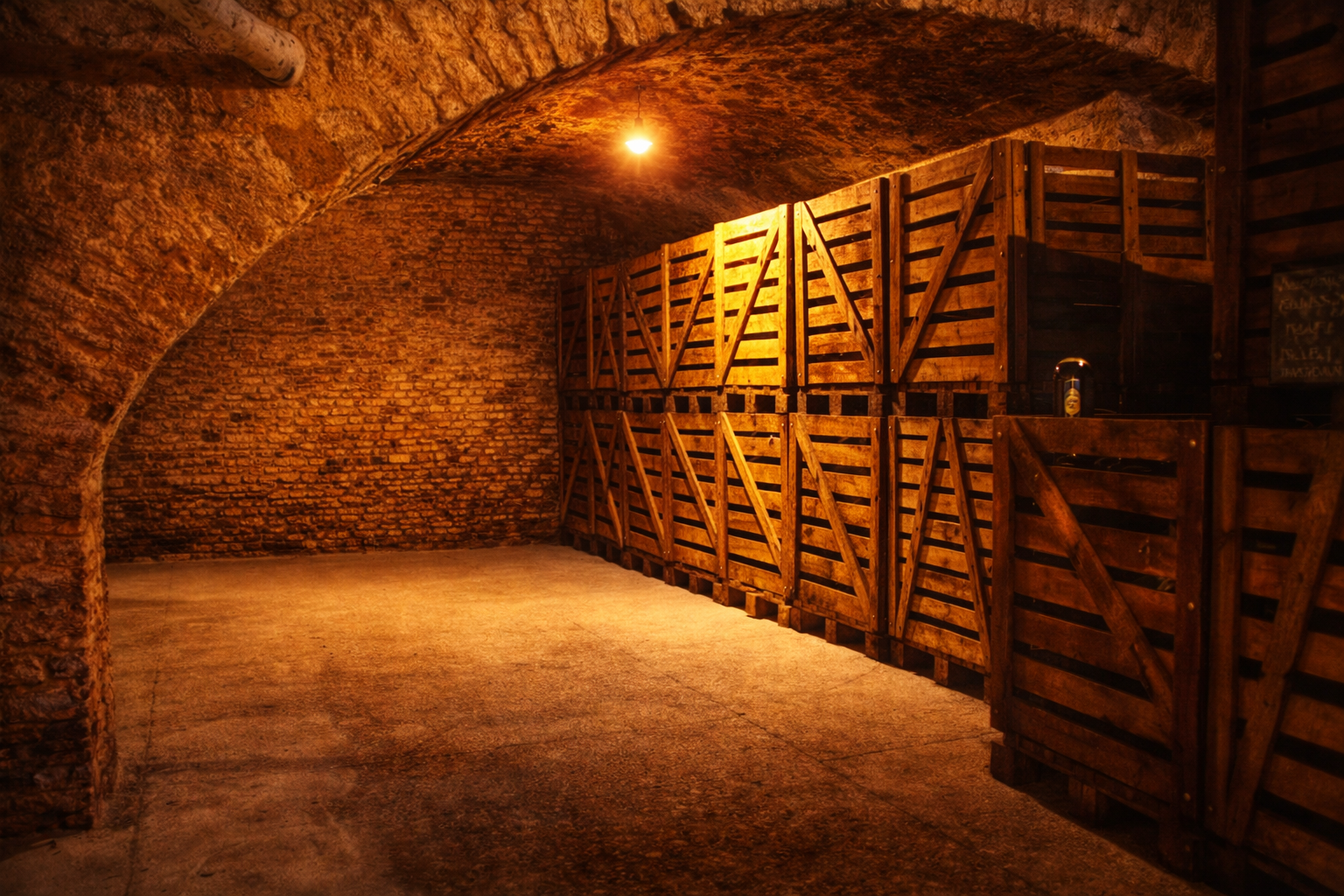 cave champagne authentique les riceys stockage bouteilles domaine vincent lamoureux
